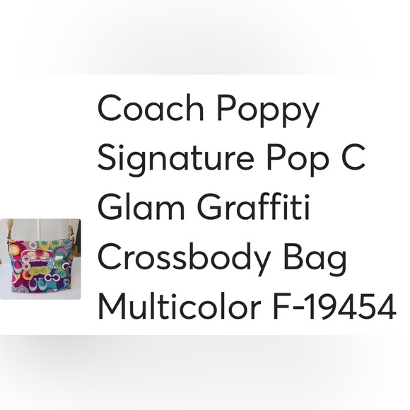 Coach Poppy Glam Bag. - Picture 11 of 12